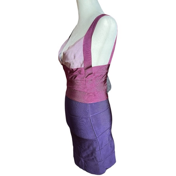 Herve ledger bondage mini dress size Xs - Picture 4 of 12